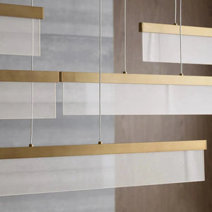 Visual Comfort Modern Collection - Sweep Linear Chandelier - Lights Canada