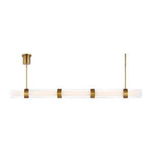 Visual Comfort Modern Collection - Wit 5 Linear Suspension - Lights Canada