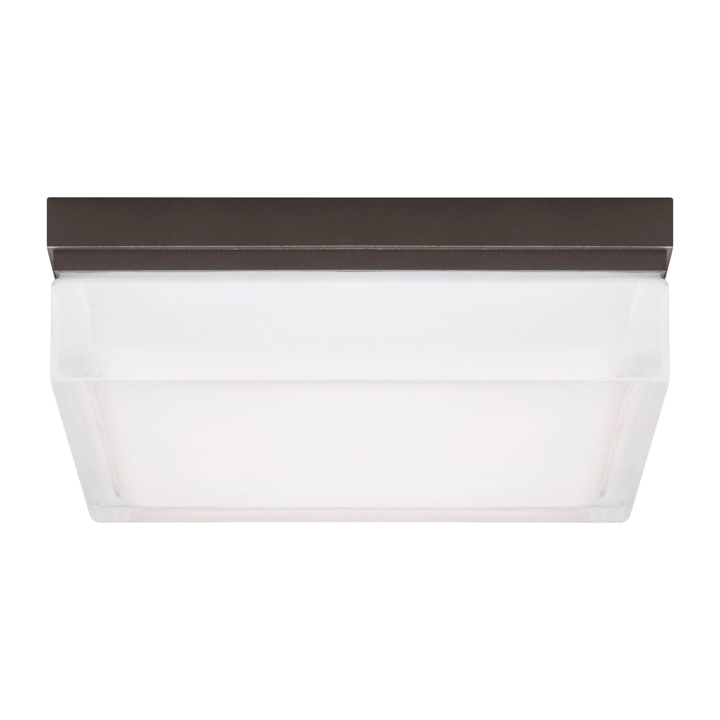 Visual Comfort Modern Collection - Boxie Large Outdoor Flush Mount - Lights Canada