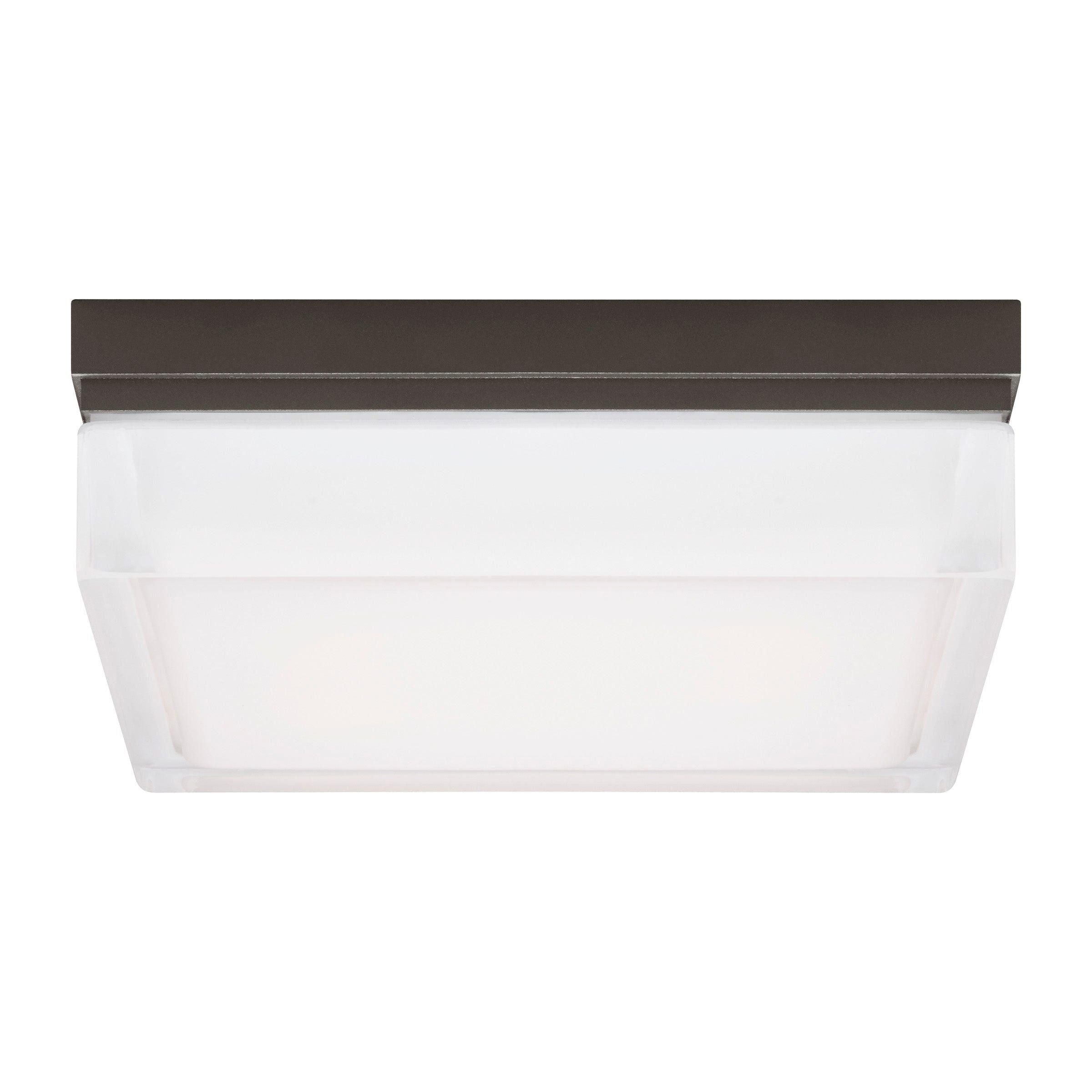Visual Comfort Modern Collection - Boxie Large Outdoor Flush Mount - Lights Canada