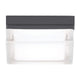 Visual Comfort Modern Collection - Boxie Small Outdoor Flush Mount - Lights Canada