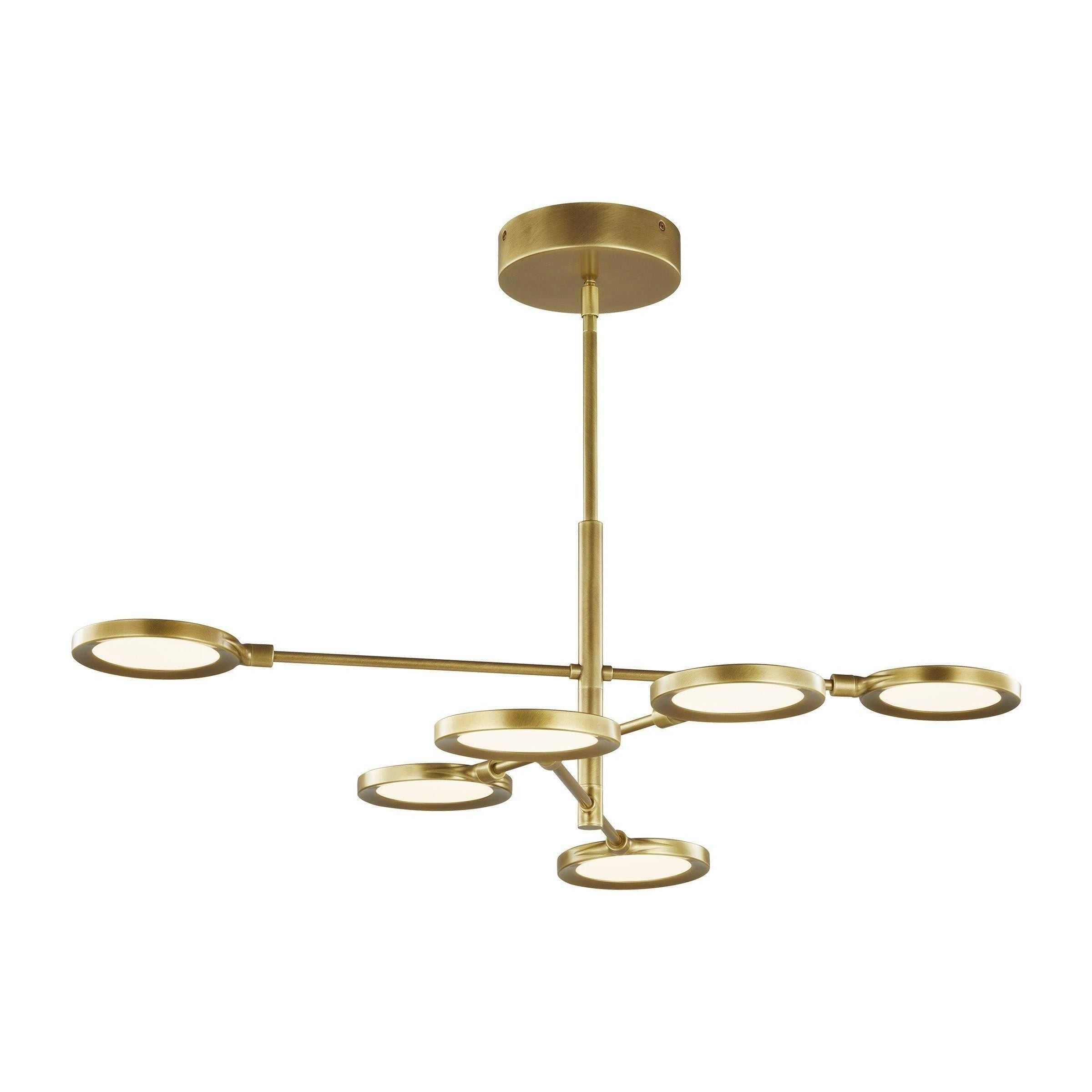 Visual Comfort Modern Collection - Spectica 6 Chandelier - Lights Canada