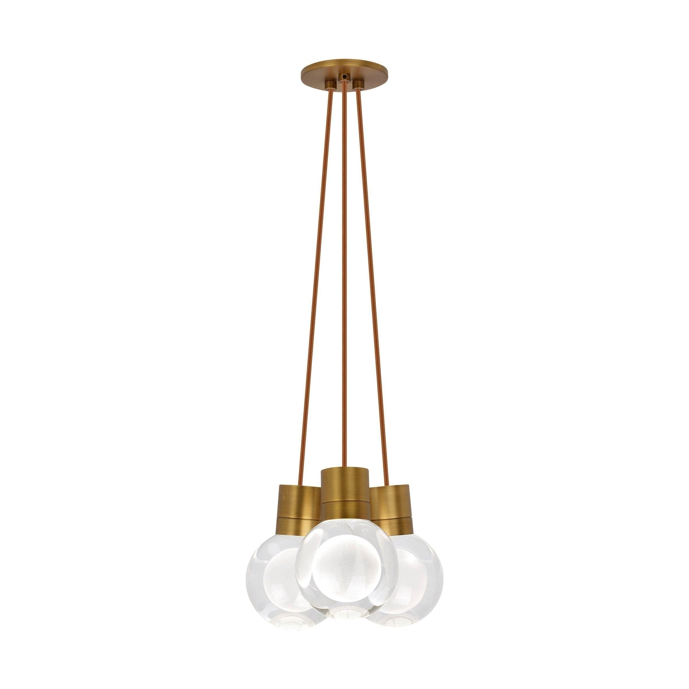 Visual Comfort Modern Collection - Mina 3-Light Pendant - Lights Canada