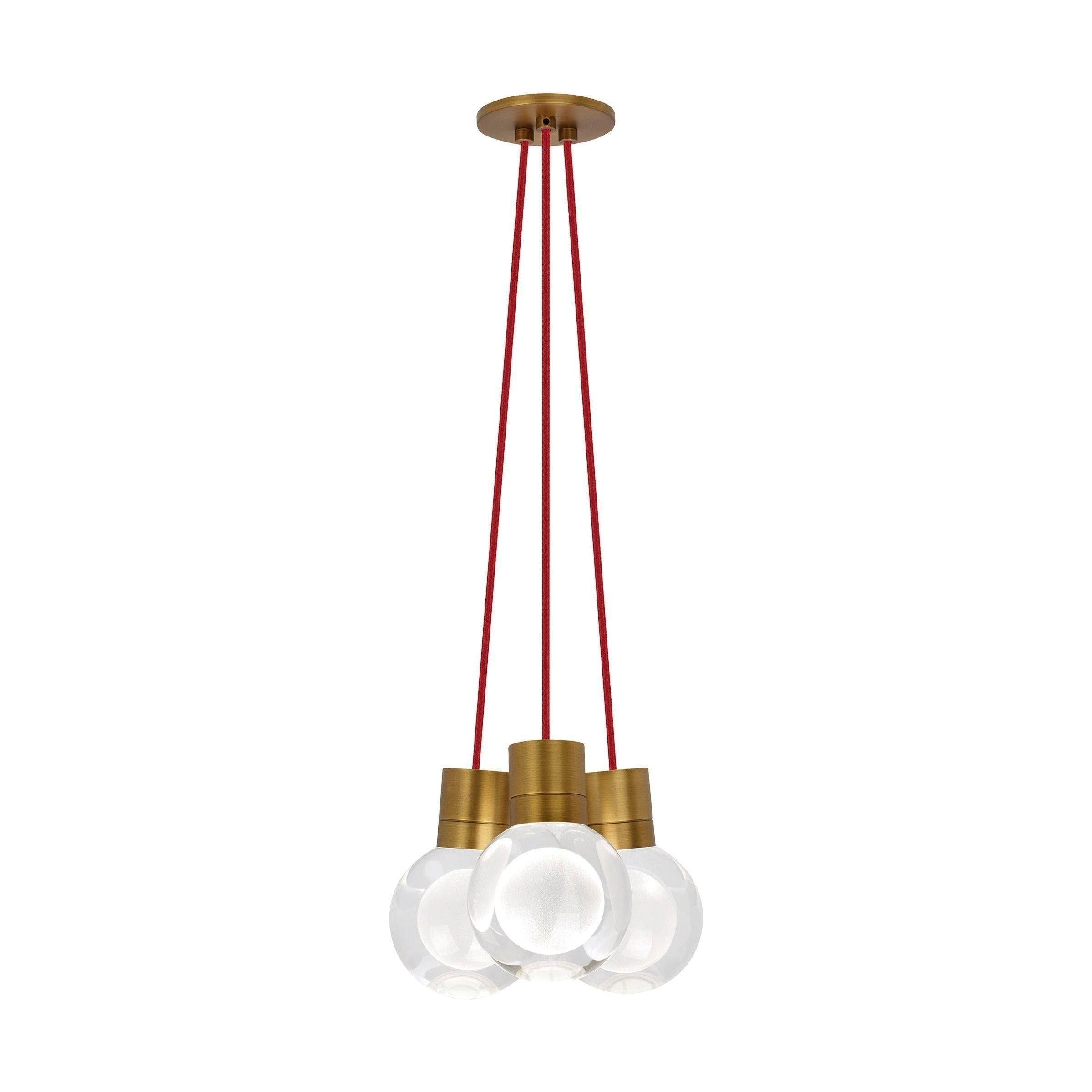 Visual Comfort Modern Collection - Mina 3-Light Pendant - Lights Canada