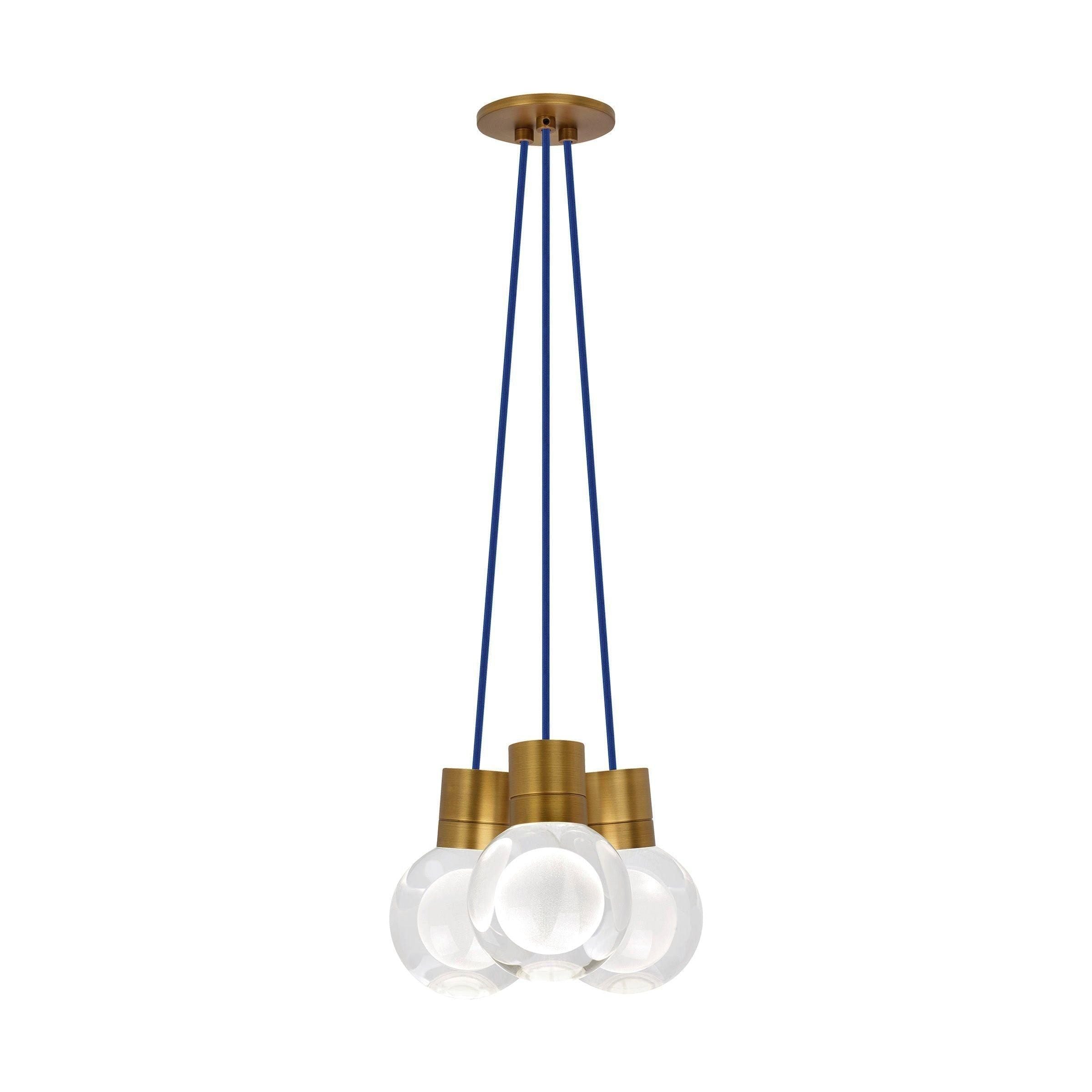 Visual Comfort Modern Collection - Mina 3-Light Pendant - Lights Canada