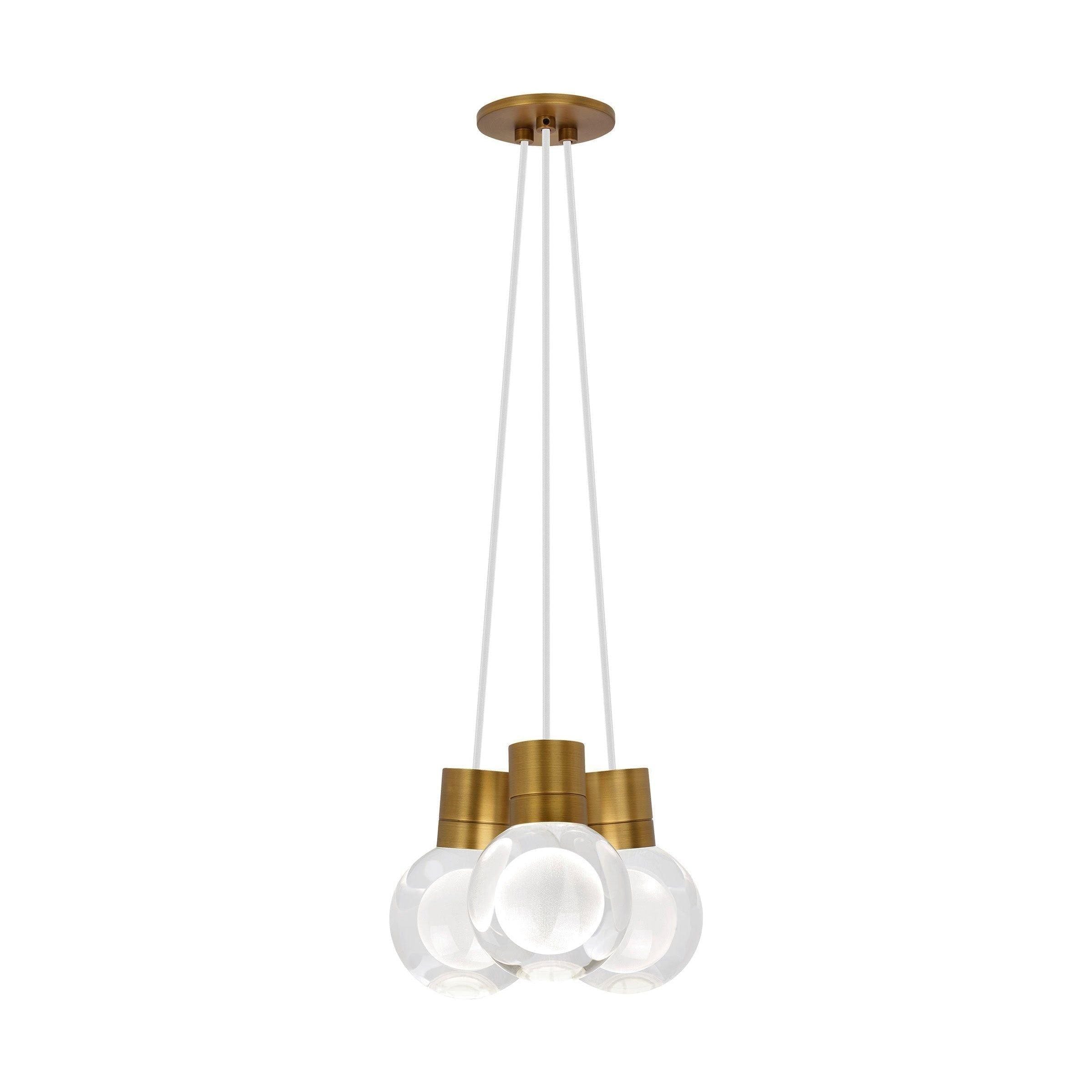 Visual Comfort Modern Collection - Mina 3-Light Pendant - Lights Canada