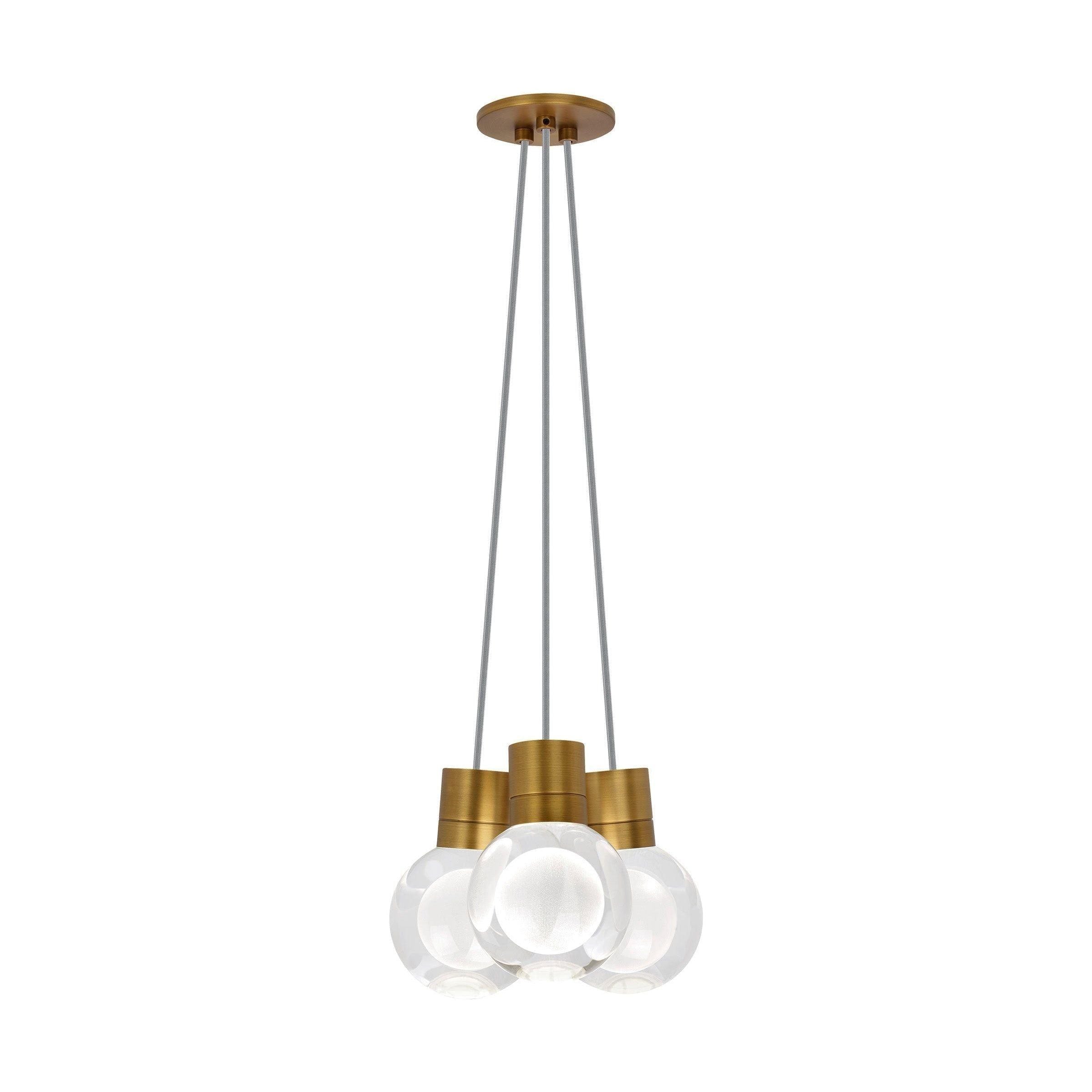 Visual Comfort Modern Collection - Mina 3-Light Pendant - Lights Canada