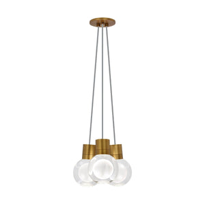 Visual Comfort Modern Collection - Mina 3-Light Pendant - Lights Canada