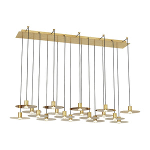 Visual Comfort Modern Collection - Eaves 18 Light Chandelier - Lights Canada