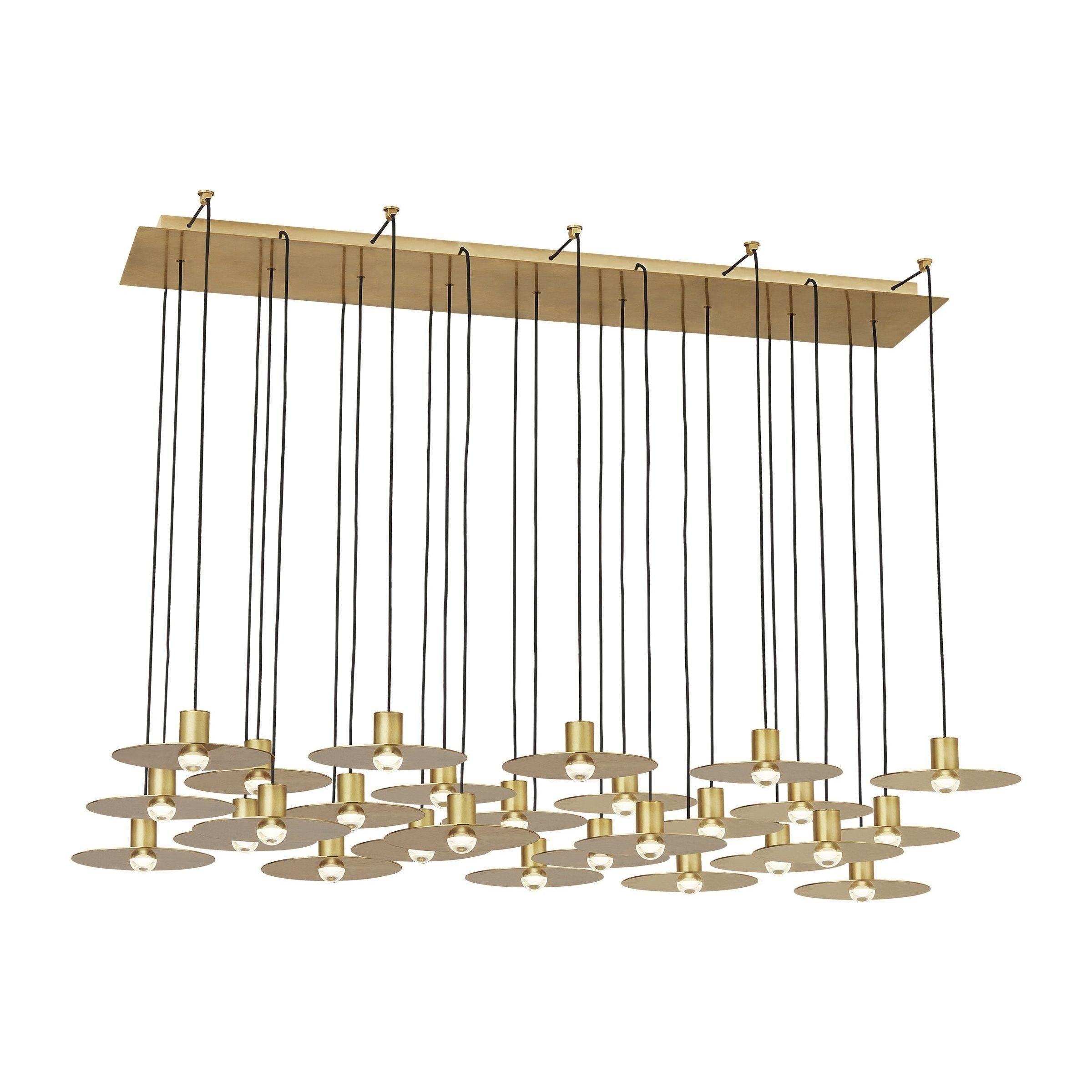 Visual Comfort Modern Collection - Eaves 27 Light Chandelier - Lights Canada