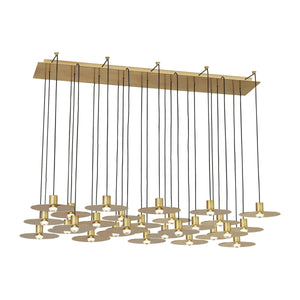 Visual Comfort Modern Collection - Eaves 27 Light Chandelier - Lights Canada