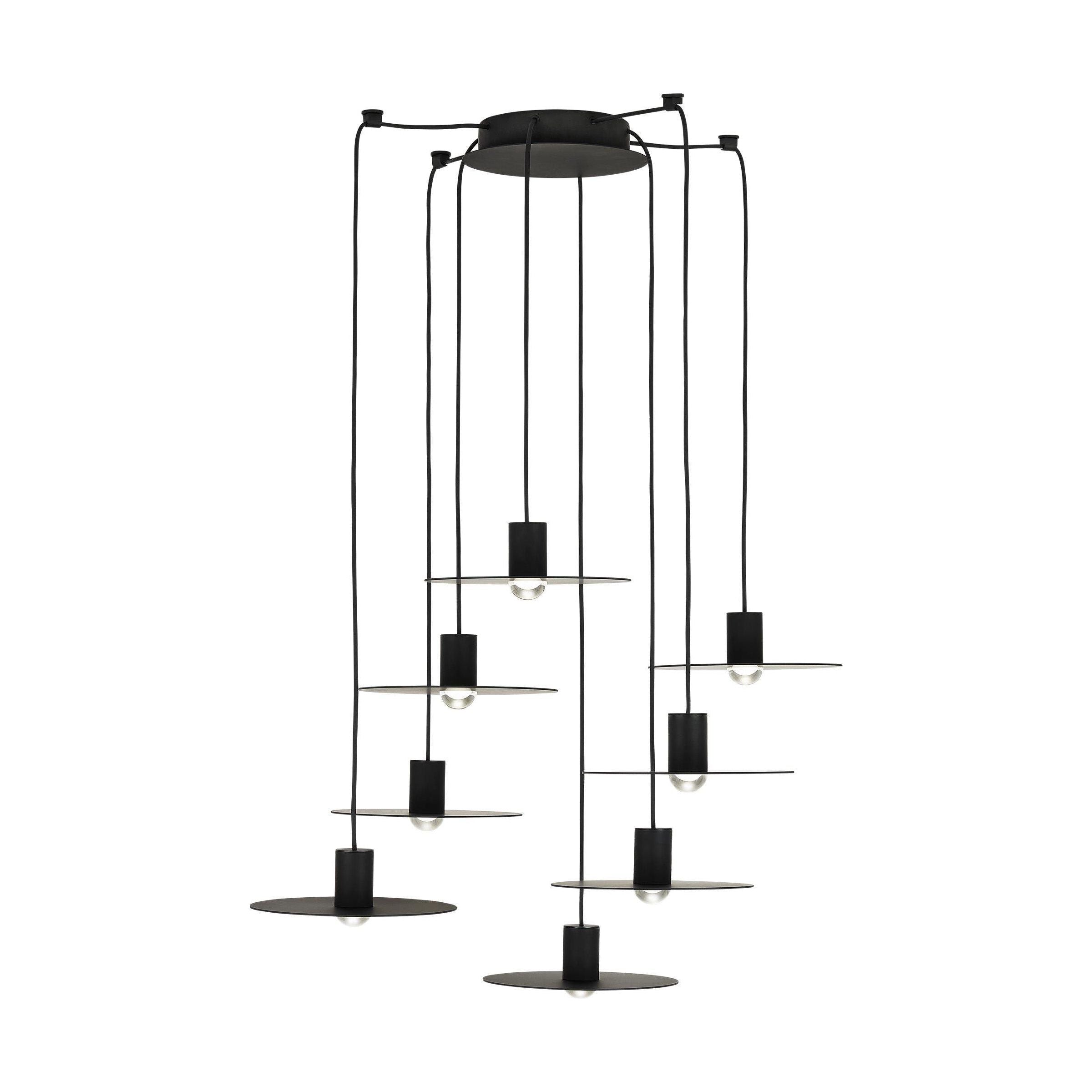 Visual Comfort Modern Collection - Eaves 8 Light Chandelier - Lights Canada