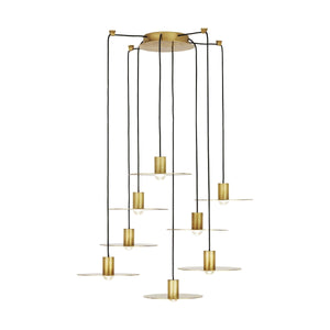 Visual Comfort Modern Collection - Eaves 8 Light Chandelier - Lights Canada