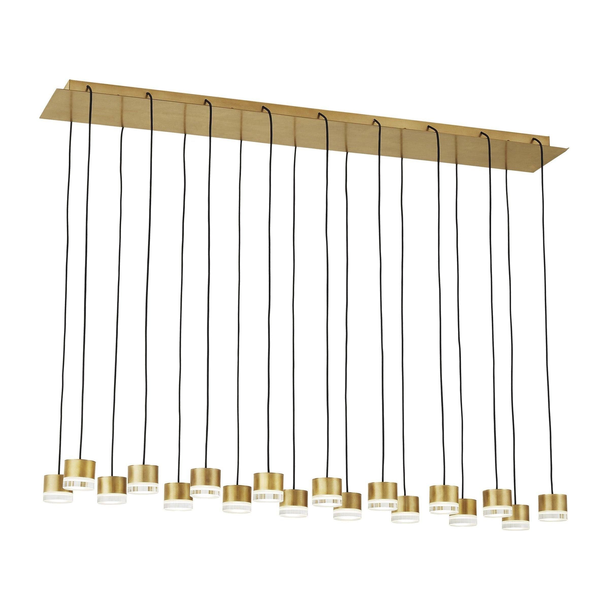 Visual Comfort Modern Collection - Gable 18 Light Chandelier - Lights Canada