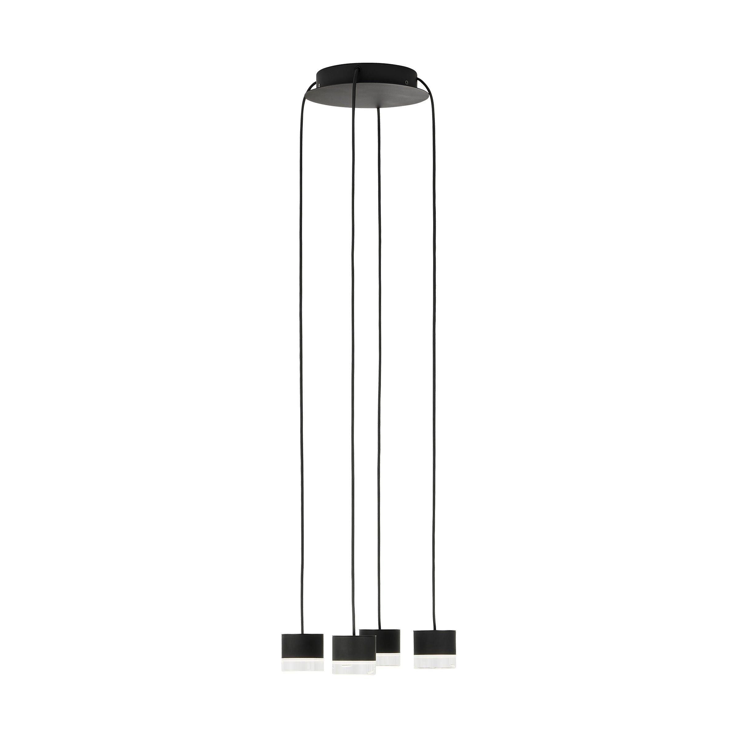 Visual Comfort Modern Collection - Gable 4 Light Chandelier - Lights Canada