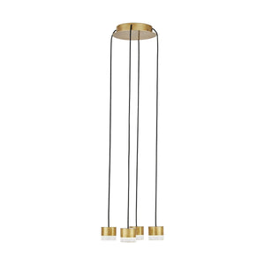 Visual Comfort Modern Collection - Gable 4 Light Chandelier - Lights Canada