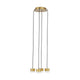 Visual Comfort Modern Collection - Gable 4 Light Chandelier - Lights Canada