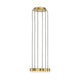 Visual Comfort Modern Collection - Gable 6 Light Chandelier - Lights Canada