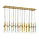 Visual Comfort Modern Collection - Guyed 18 Light Chandelier - Lights Canada