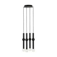 Guyed 4 Light Chandelier