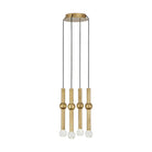 Visual Comfort Modern Collection - Guyed 4 Light Chandelier - Lights Canada