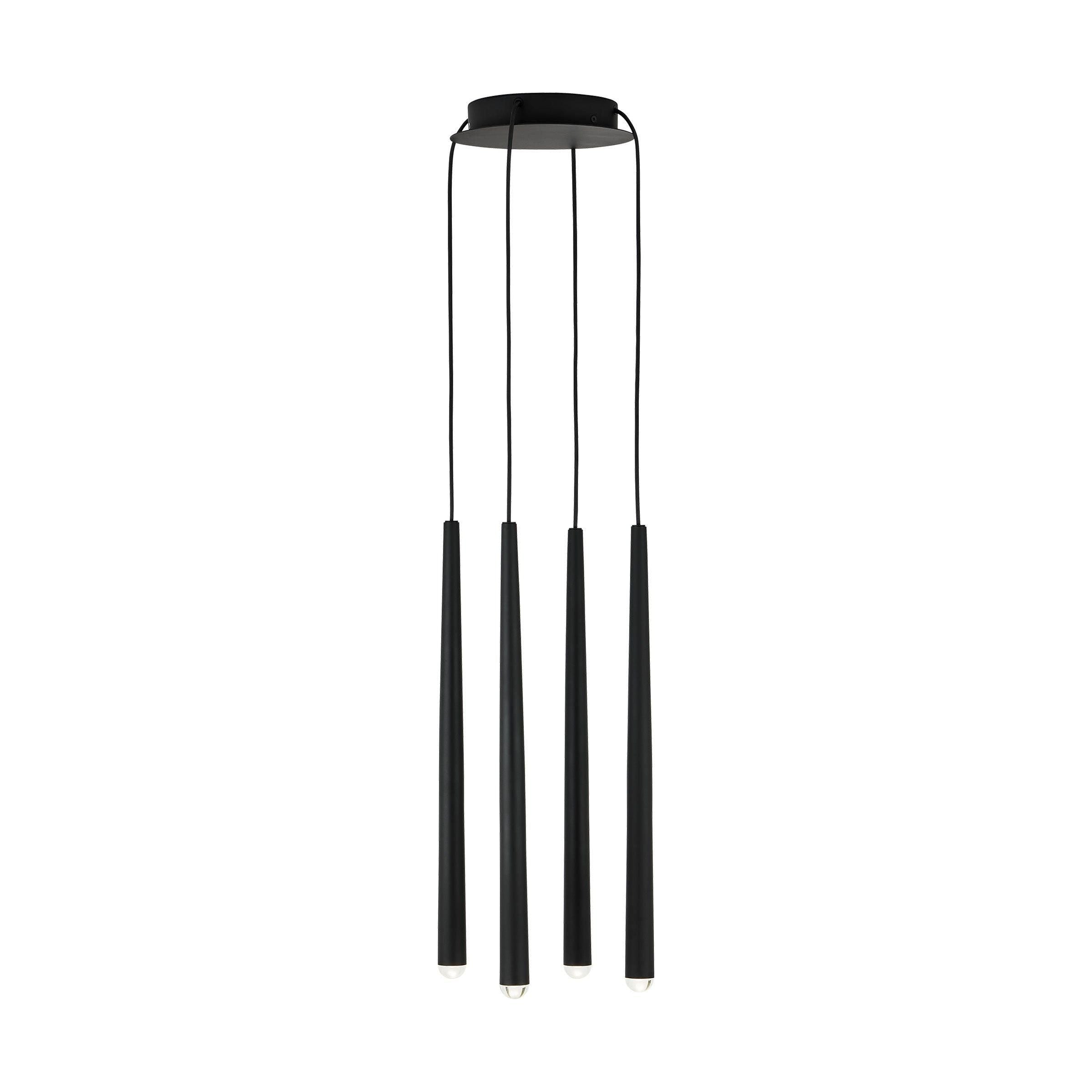 Visual Comfort Modern Collection - Pylon 4 Light Chandelier - Lights Canada