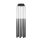 Visual Comfort Modern Collection - Pylon 6 Light Chandelier - Lights Canada
