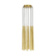 Visual Comfort Modern Collection - Pylon 8 Light Chandelier - Lights Canada