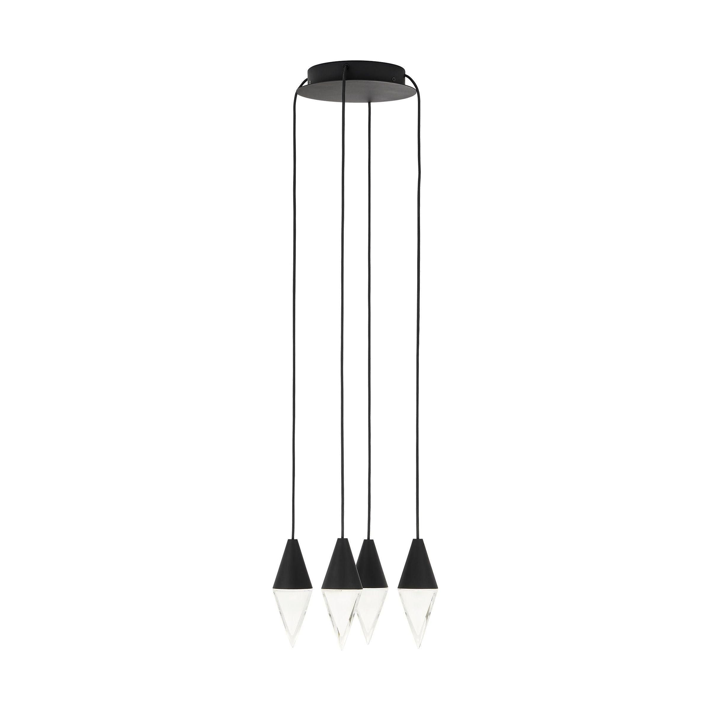 Visual Comfort Modern Collection - Turret 4 Light Chandelier - Lights Canada