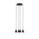 Visual Comfort Modern Collection - Turret 4 Light Chandelier - Lights Canada