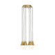 Visual Comfort Modern Collection - Turret 6 Light Chandelier - Lights Canada