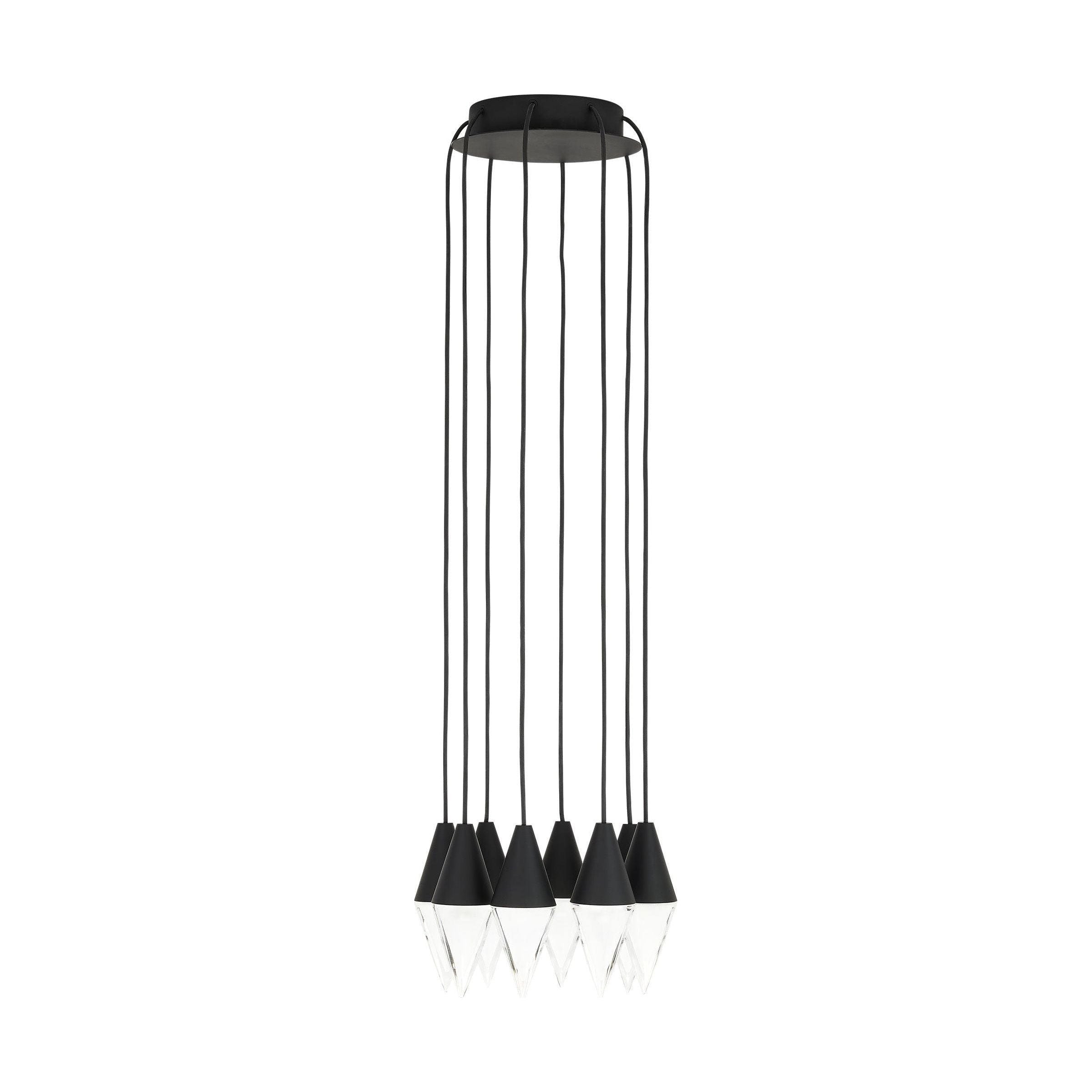 Visual Comfort Modern Collection - Turret 8 Light Chandelier - Lights Canada