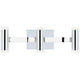 Visual Comfort Modern Collection - Dobson II 3-Light Bath - Lights Canada