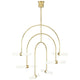 Visual Comfort Modern Collection - Calumn 6-Light Chandelier - Lights Canada