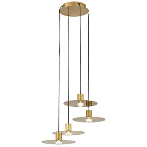 Visual Comfort Modern Collection - Eaves 4 Light Chandelier - Lights Canada
