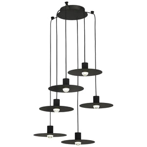 Visual Comfort Modern Collection - Eaves 6 Light Chandelier - Lights Canada