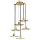 Visual Comfort Modern Collection - Eaves 6 Light Chandelier - Lights Canada