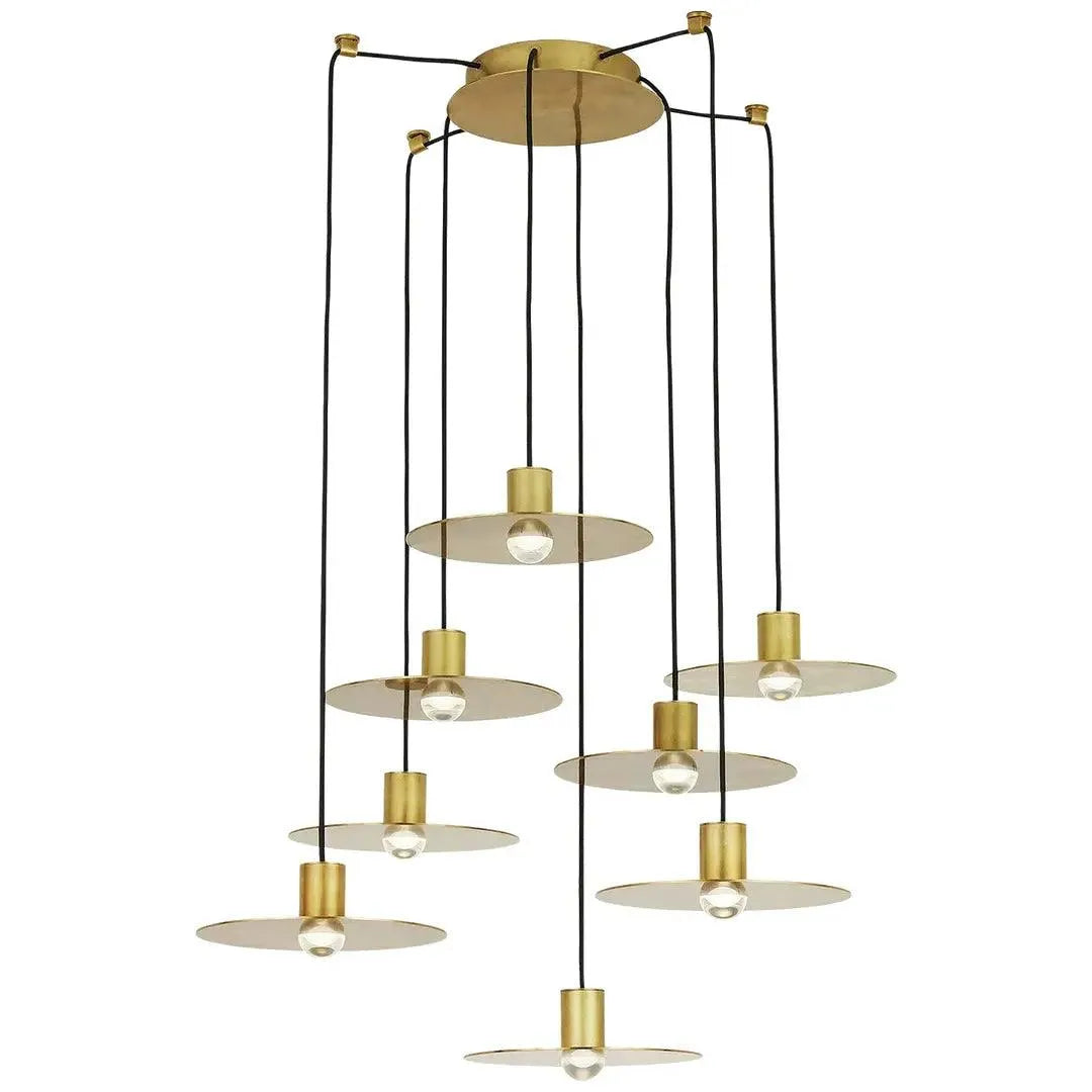 Visual Comfort Modern Collection - Eaves 8 Light Chandelier - Lights Canada