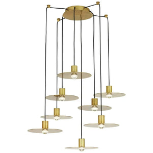 Visual Comfort Modern Collection - Eaves 8 Light Chandelier - Lights Canada