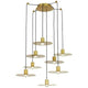 Visual Comfort Modern Collection - Eaves 8 Light Chandelier - Lights Canada