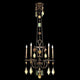 Fine Art Handcrafted Lighting - Encased Gems Chandelier - Lights Canada