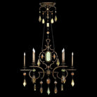 Fine Art Handcrafted Lighting - Encased Gems Chandelier - Lights Canada