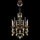 Fine Art Handcrafted Lighting - Encased Gems Chandelier - Lights Canada