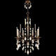 Fine Art Handcrafted Lighting - Encased Gems Chandelier - Lights Canada