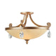 Corbett - Roma Semi Flush Mount - Lights Canada