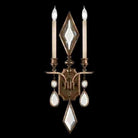 Fine Art Handcrafted Lighting - Encased Gems Sconce - Lights Canada