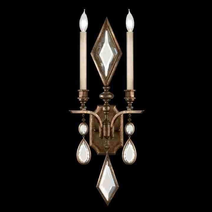 Fine Art Handcrafted Lighting - Encased Gems Sconce - Lights Canada