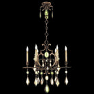 Fine Art Handcrafted Lighting - Encased Gems Chandelier - Lights Canada