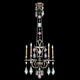 Fine Art Handcrafted Lighting - Encased Gems Chandelier - Lights Canada