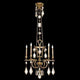 Fine Art Handcrafted Lighting - Encased Gems Chandelier - Lights Canada